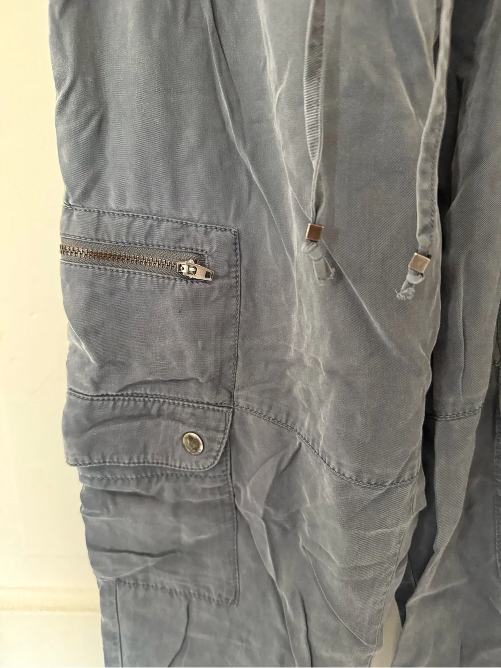 Banana Republic Slate Blue Cargo Jogger Pants